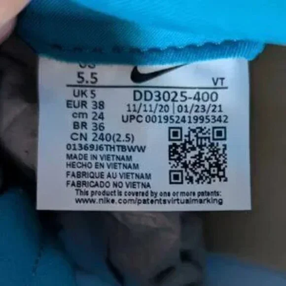 NWT Nike Air Max Pre-Day Be True (March, 2021) Men's Size 5.5 Women's Size 7 - Picture 6 of 8